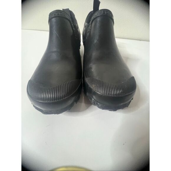 BOGS black rubber garden clogs womens 7 - Picture 5 of 7